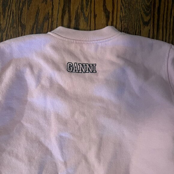 Ganni Pink Sweatshirt - Picture 2 of 3